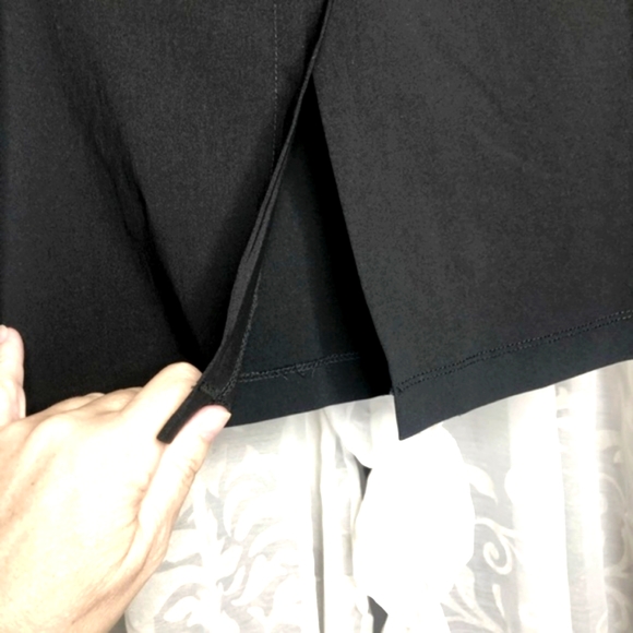 NOT FOR SALE SONIA OTTO COUTURE Woman's Size 12 Black pencil skirt - Picture 9 of 11